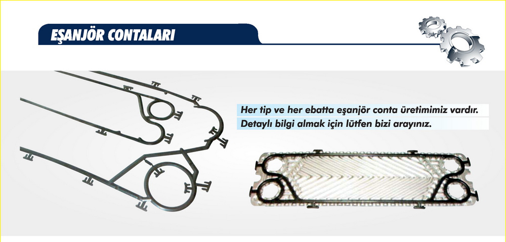 Eşanjör Contaları