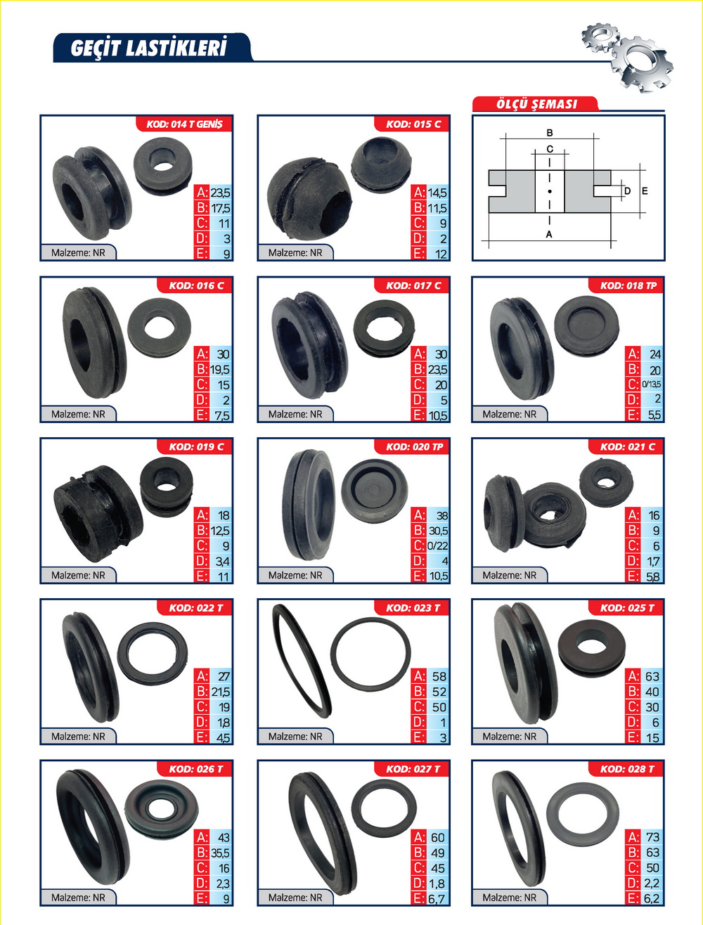 Geçit Lastikleri
