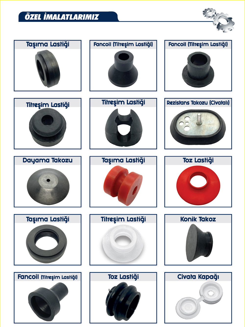 Özel İmalatlarımız